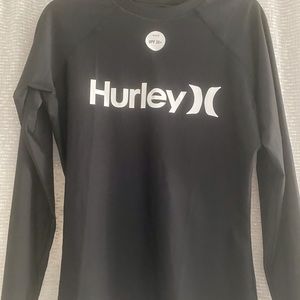 HURLEY plus size rash guard 2X